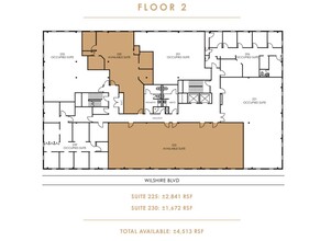 2901 Wilshire Blvd, Santa Monica, CA for lease Floor Plan- Image 1 of 1