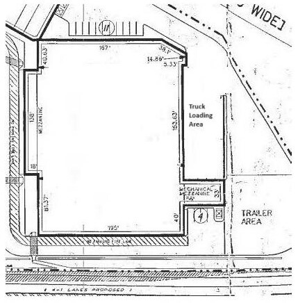 100-300 Ryders Ln, Milltown, NJ for lease - Floor Plan - Image 3 of 3