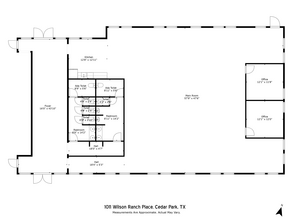 1011 Wilson Ranch pl, Cedar Park, TX for lease Floor Plan- Image 1 of 1