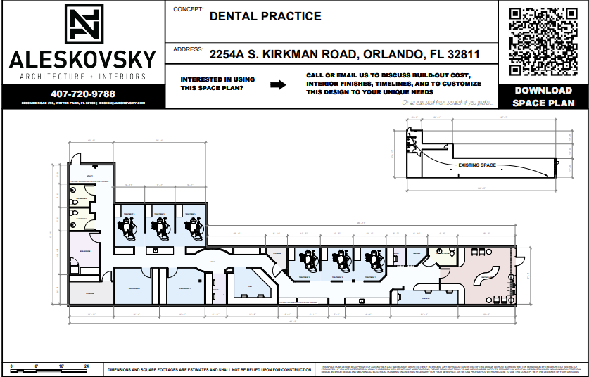 2254-2282 S Kirkman Rd, Orlando, FL for lease Building Photo- Image 1 of 4