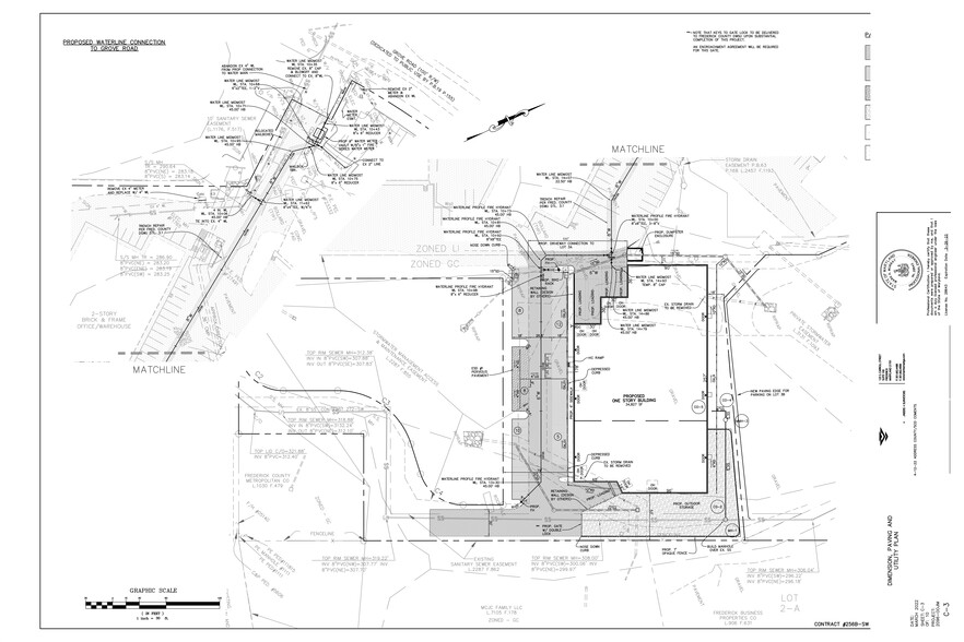 7307 Grove Rd, Frederick, MD for lease - Site Plan - Image 2 of 12