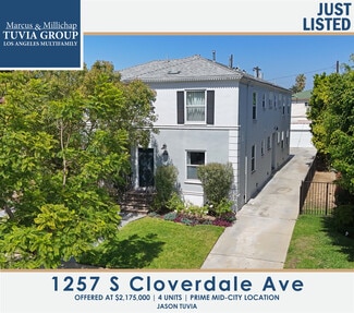 More details for 1257 S Cloverdale Ave, Los Angeles, CA - Multifamily for Sale