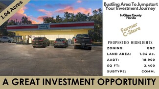 More details for 5890 W Gulf To Lake Hwy, Crystal River, FL - Retail for Sale