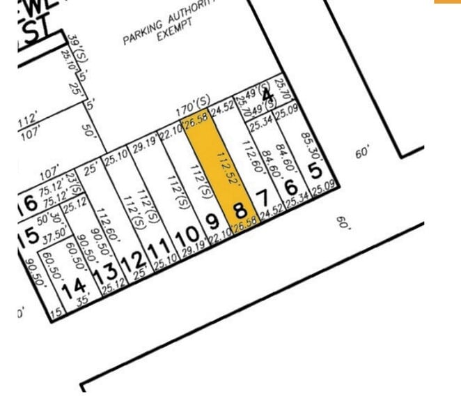 95 Market St, Paterson, NJ for sale - Plat Map - Image 3 of 3