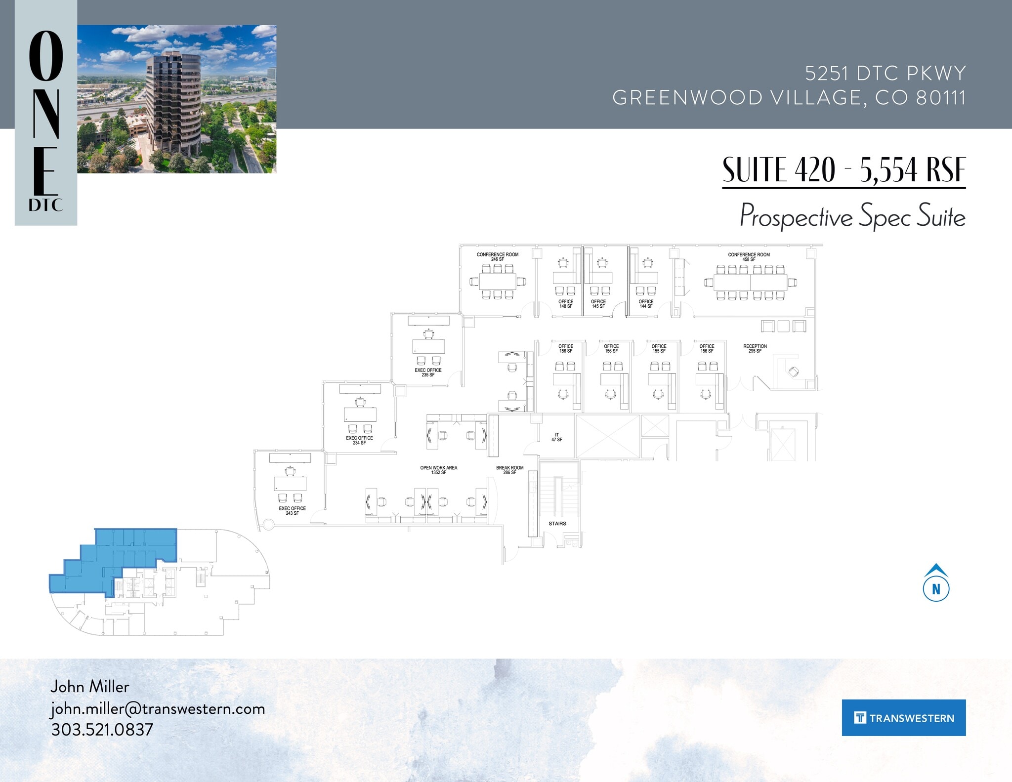 5251 Dtc Pky, Greenwood Village, CO for lease Site Plan- Image 1 of 6