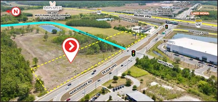 8081 Narcoossee Rd, Orlando, FL - AERIAL map view - Image1