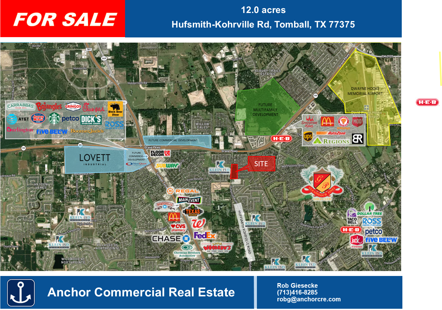 Hufsmith-Kohrville Rd, Tomball, TX for sale Building Photo- Image 1 of 2