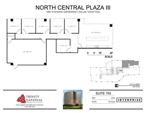 12801 N Central Expy, Dallas, TX for lease Site Plan- Image 1 of 1