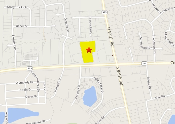 4487 Columbia Rd, Augusta, GA for lease - Plat Map - Image 2 of 9