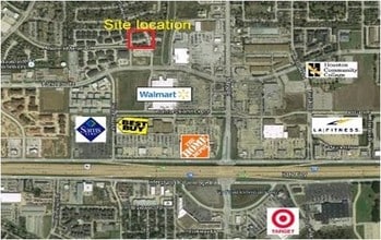 1838 Snake River Rd, Katy, TX - AERIAL  map view