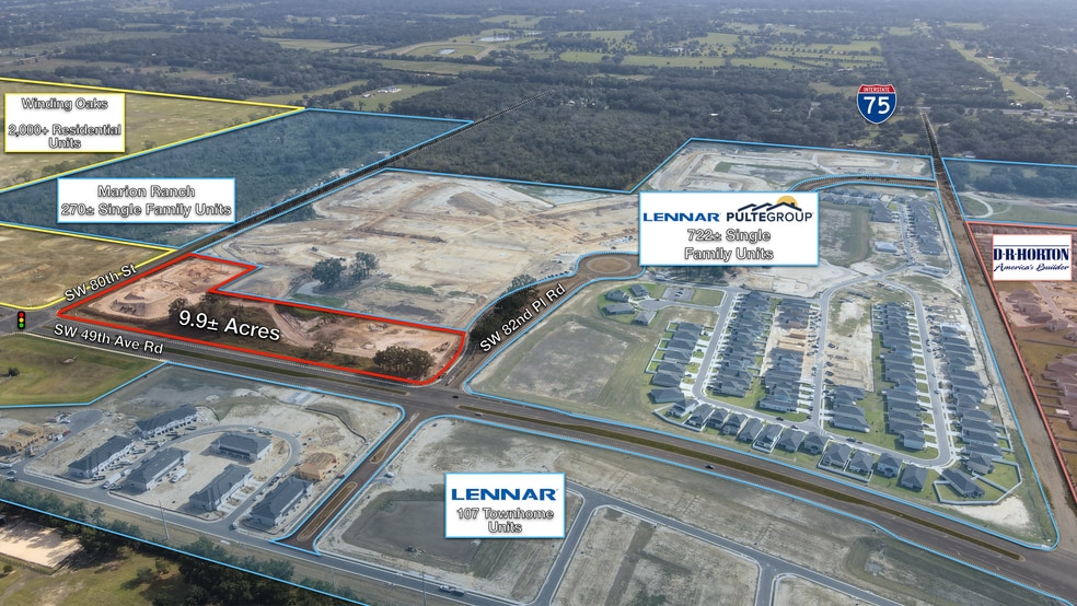 SW 82nd Place rd, Ocala, FL for sale - Building Photo - Image 1 of 5