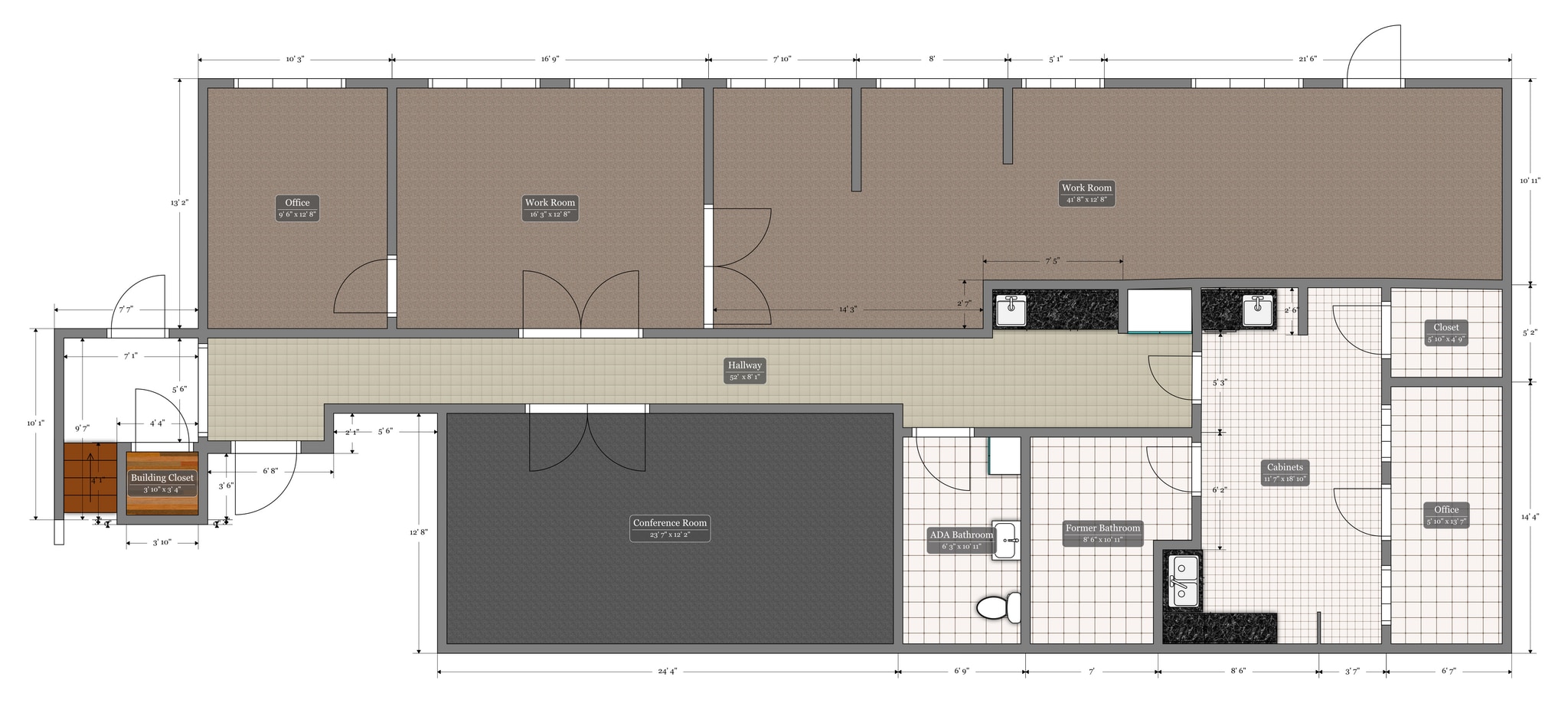 1110 N Center Pky, Kennewick, WA for lease Floor Plan- Image 1 of 1