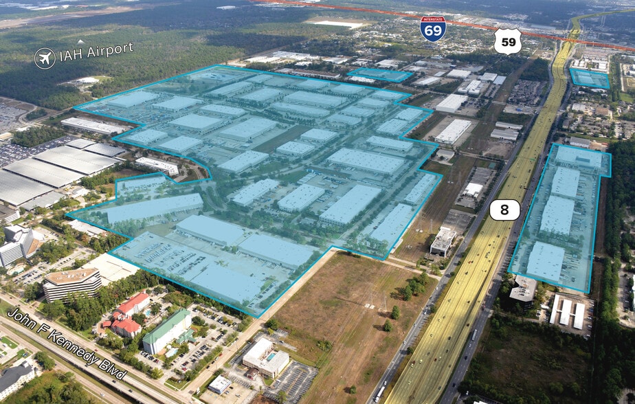 Beltway 8 @ JFK Blvd, Houston, TX for lease - Aerial - Image 3 of 8