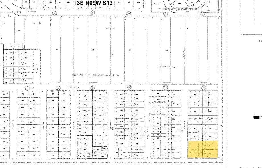 5253-5295 W 48th Ave, Denver, CO for sale - Plat Map - Image 2 of 9