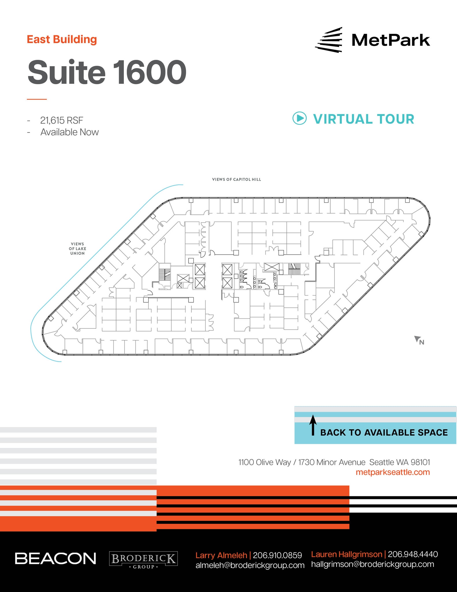 1100 Olive Way, Seattle, WA for lease Floor Plan- Image 1 of 1