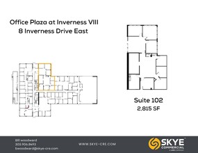 8 Inverness Dr E, Englewood, CO for lease Floor Plan- Image 1 of 1