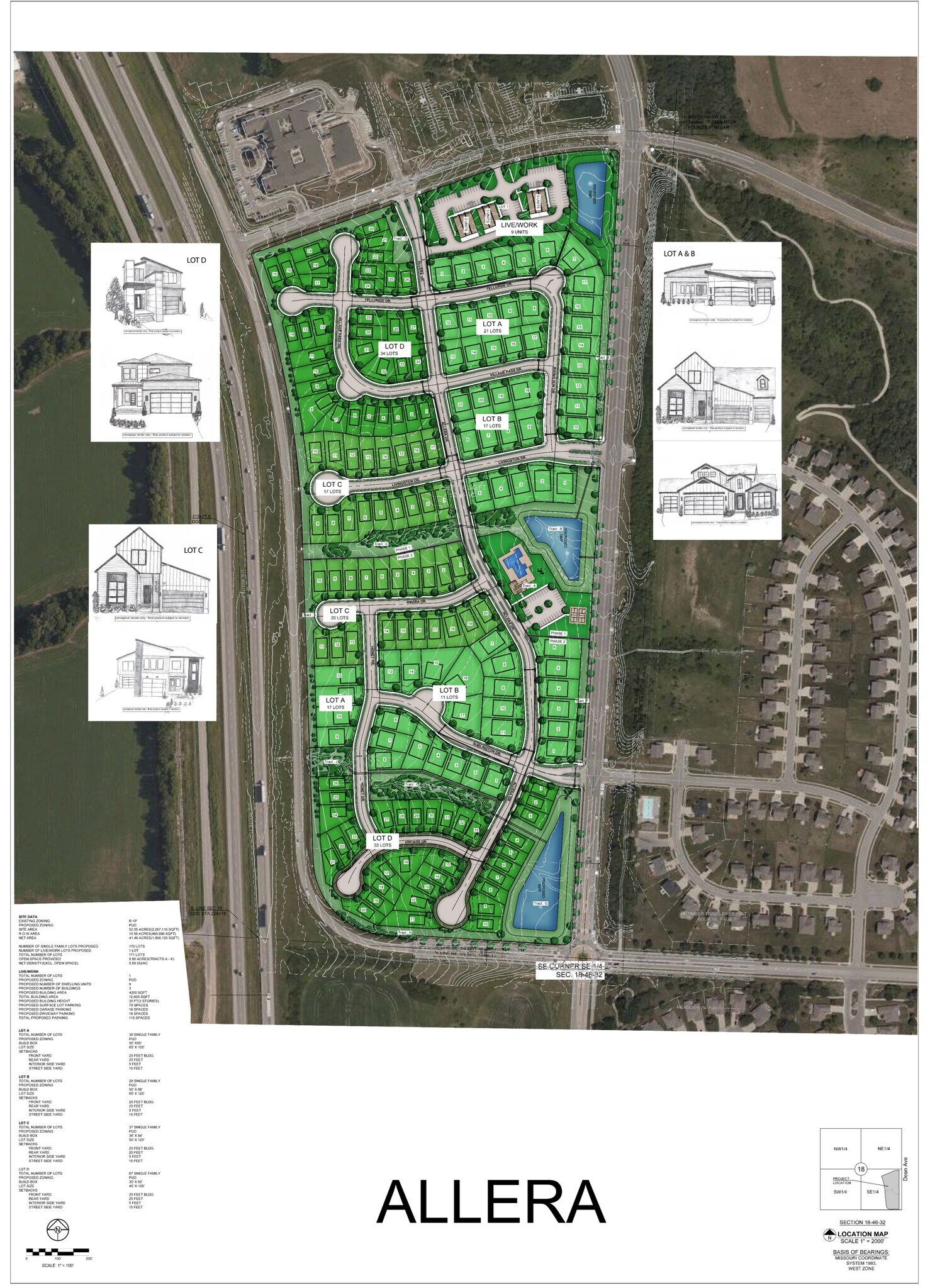 300 Dean Ave, Raymore, MO for sale Site Plan- Image 1 of 3