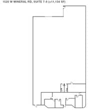1520 W Mineral Rd, Tempe, AZ for lease Floor Plan- Image 1 of 1