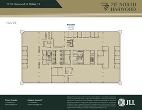 717 N Harwood St, Dallas, TX for lease Floor Plan- Image 1 of 1