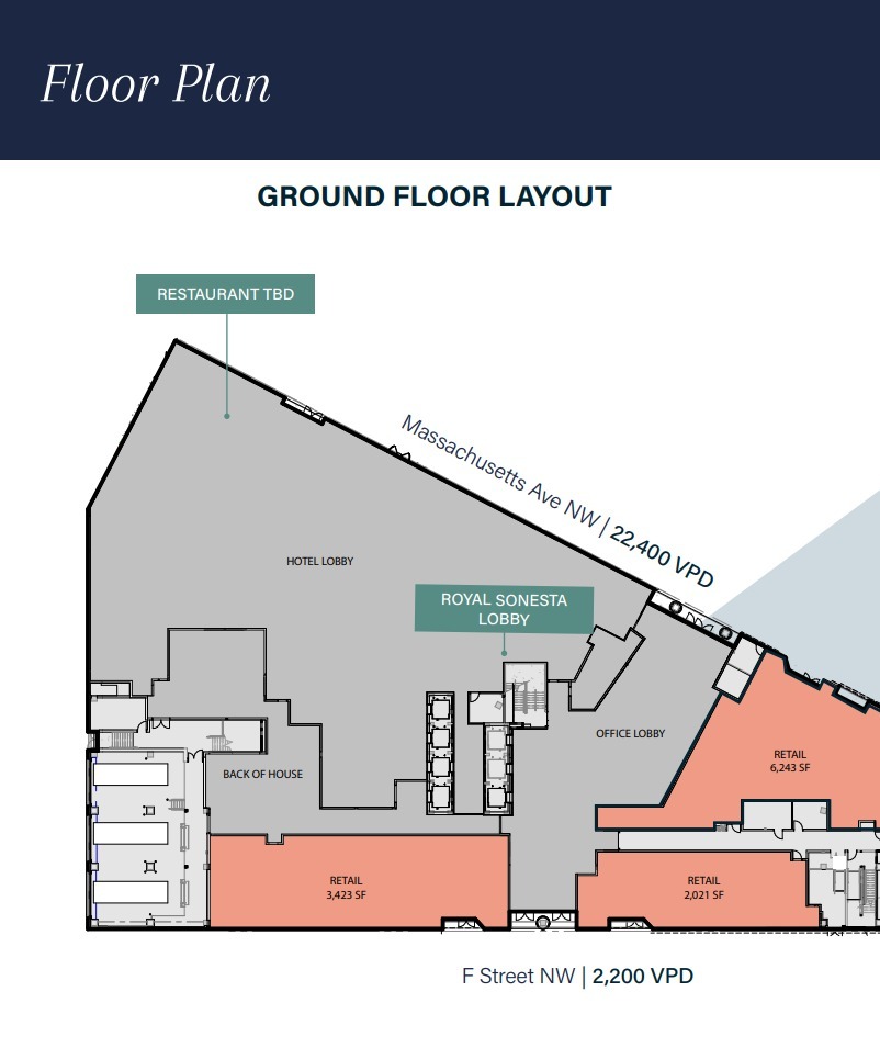 20 Massachusetts Ave NW, Washington, DC for lease Floor Plan- Image 1 of 1