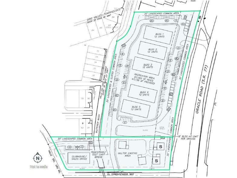 10125 N Oracle Rd, Tucson, AZ for sale - Site Plan - Image 2 of 2