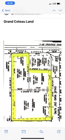 Tbd I-49 North Frontage Road, Grand Coteau, LA for sale - Building Photo - Image 2 of 2