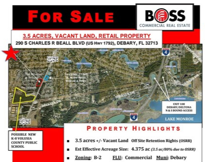 290 S Charles R Beall Blvd, Debary, FL for sale - Primary Photo - Image 1 of 1