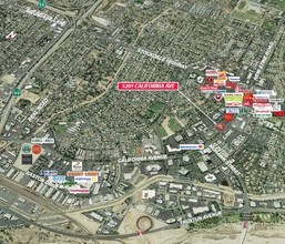 5201 California Ave, Bakersfield, CA - aerial  map view