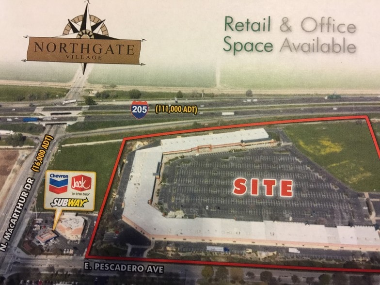 1005 E Pescadero Ave, Tracy, CA for lease - Site Plan - Image 3 of 3