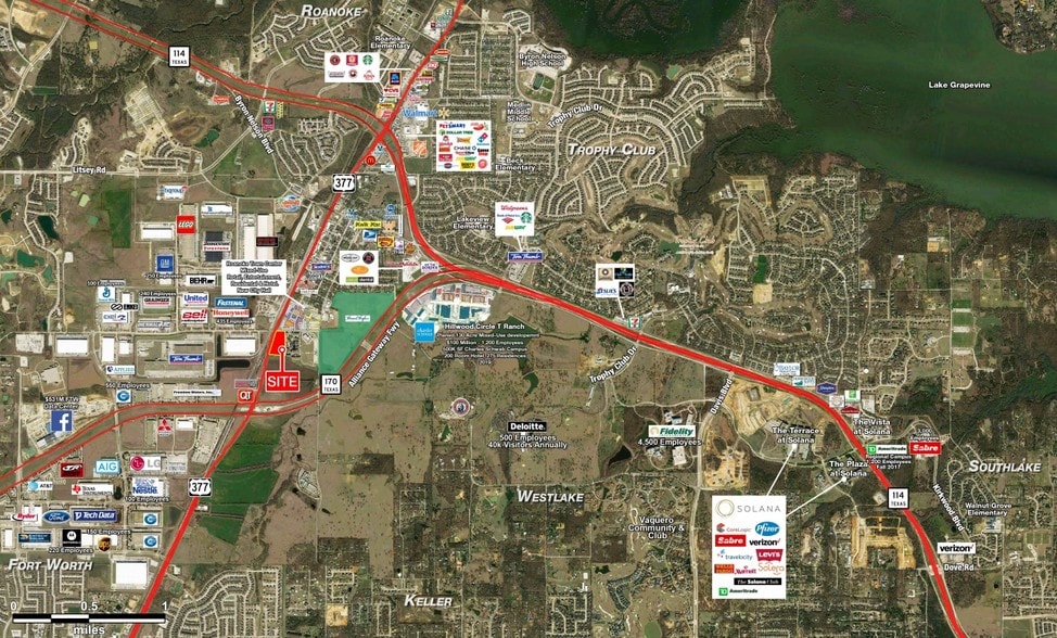 720 S Highway 377, Roanoke, TX for lease - Building Photo - Image 2 of 6