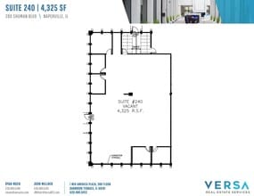 280 Shuman Blvd, Naperville, IL for lease Floor Plan- Image 2 of 2
