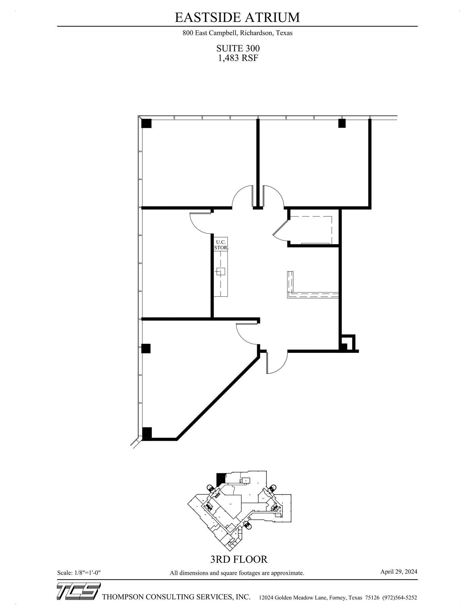 800 E Campbell Rd, Richardson, TX for lease Site Plan- Image 1 of 1