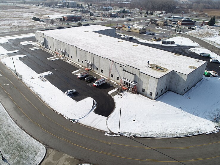 6340 AmeriPlex Dr, Portage, IN for lease - 12/18/20 Diversey construction progress - Image 1 of 12