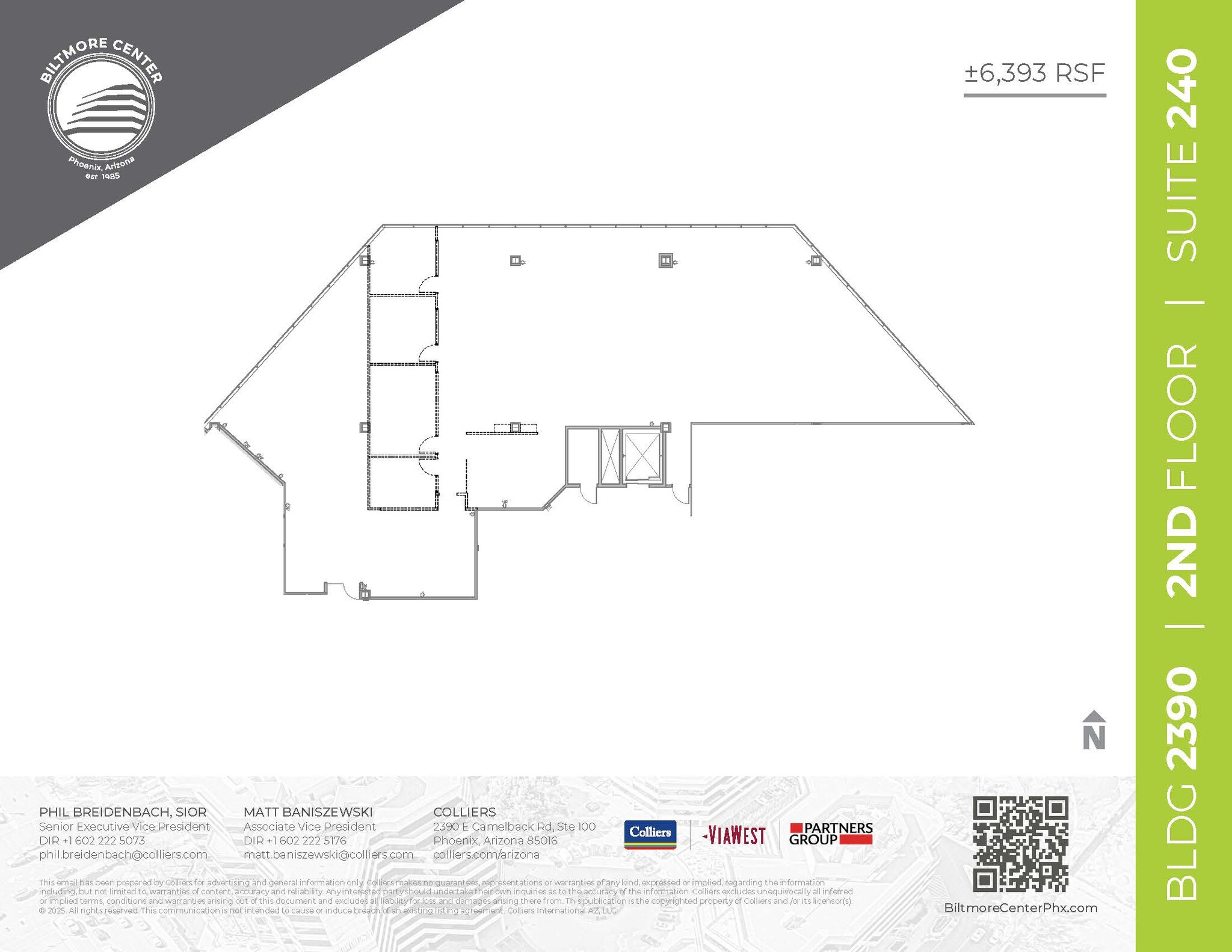 2398 E Camelback Rd, Phoenix, AZ for lease Floor Plan- Image 1 of 2