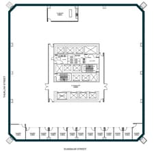 1055 Dunsmuir St, Vancouver, BC for lease Floor Plan- Image 2 of 2