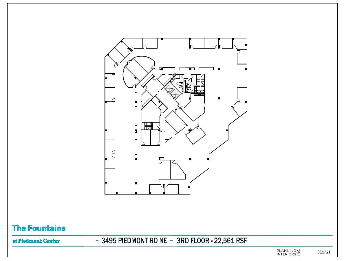 3495 Piedmont Rd NE, Atlanta, GA for lease Floor Plan- Image 1 of 1