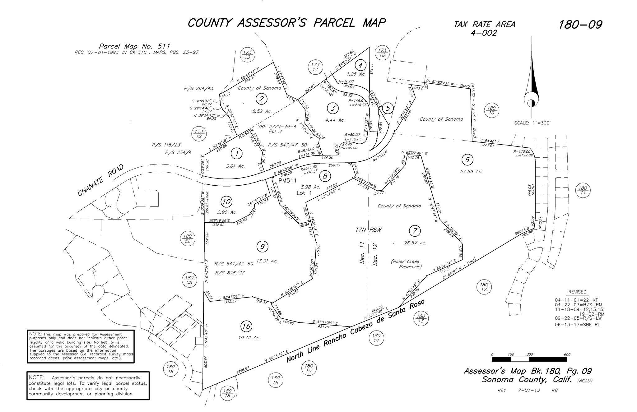 3322 Chanate Rd, Santa Rosa, CA for sale Plat Map- Image 1 of 1