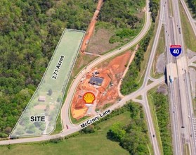 8010 McCory Ln, Nashville, TN - aerial  map view