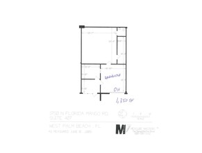 1750 N Florida Mango Rd, West Palm Beach, FL for lease Floor Plan- Image 1 of 1