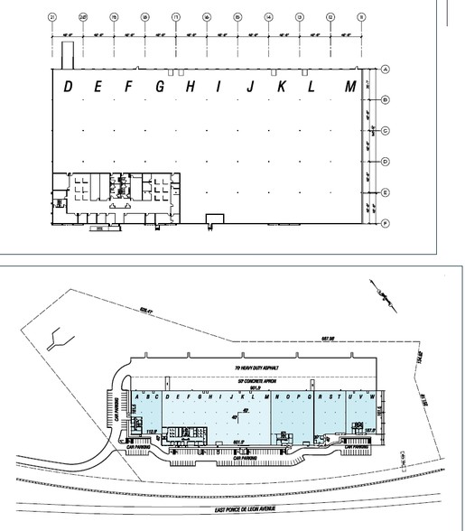 1380 Beverage Dr, Stone Mountain, GA for lease - Site Plan - Image 2 of 3