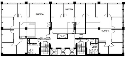 640 8th Ave SW, Calgary, AB for lease Floor Plan- Image 1 of 1