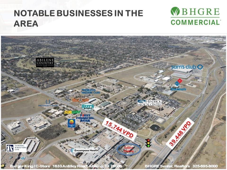 1633 Antilley Rd, Abilene, TX 79606 - Burger King | LoopNet