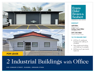 More details for 520 Conger St, Eugene, OR - Industrial for Lease