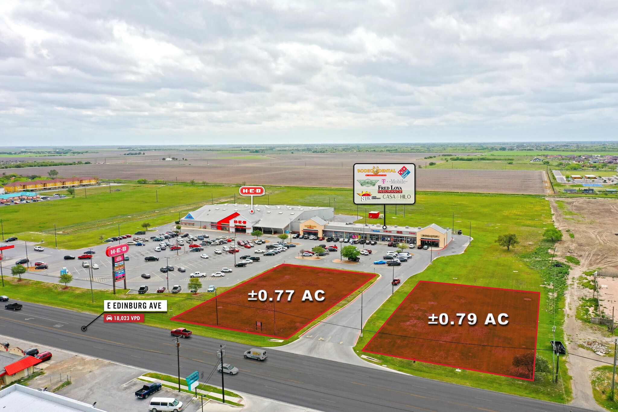 Hwy 107 & Comal St, Elsa, TX for lease Aerial- Image 1 of 7