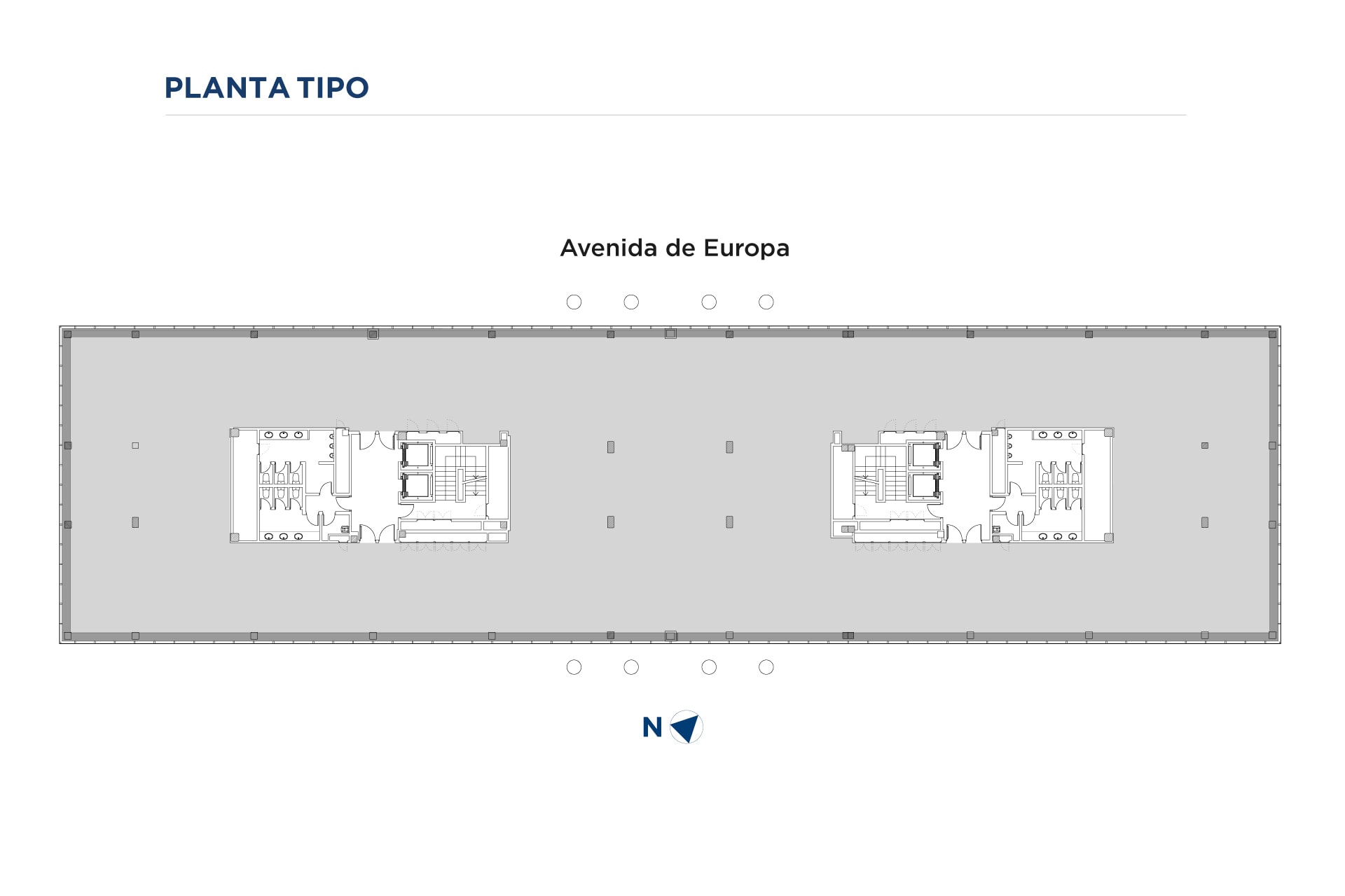 Avenida de Europa, 26, Pozuelo de Alarcón, Madrid for lease Typical Floor Plan- Image 1 of 9