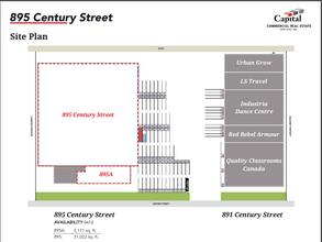 891-895 Century St, Winnipeg, MB for lease Site Plan- Image 2 of 2