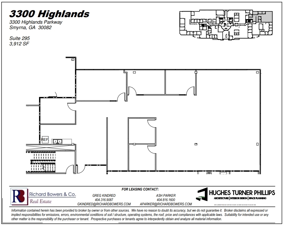 3300 Highlands Pky, Smyrna, GA for lease Floor Plan- Image 1 of 1