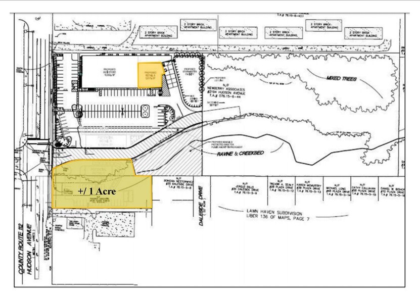 2194 Hudson Ave, Rochester, NY for sale - Site Plan - Image 1 of 1