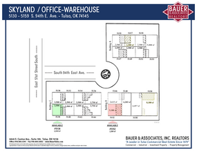 5130-5159 S 94th East Ave, Tulsa, OK for lease Site Plan- Image 1 of 1