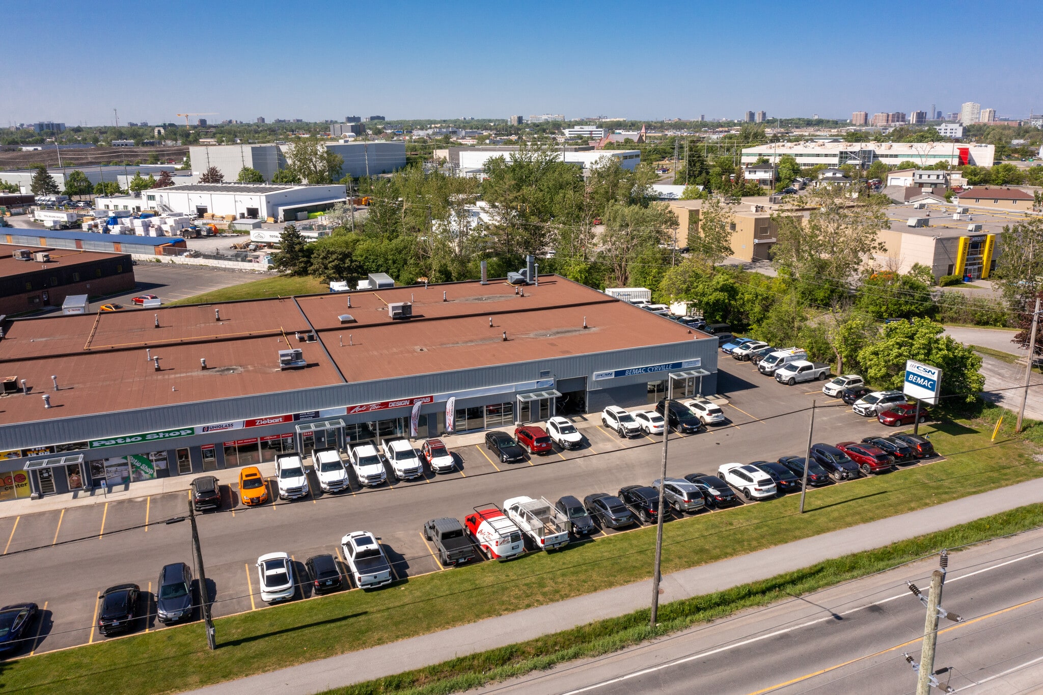 1440-1458 Cyrville Rd, Ottawa, ON for lease Aerial- Image 1 of 5
